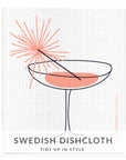 Cocktail Swedish Dishcloth packaging view - BESPOKE PROVISIONS