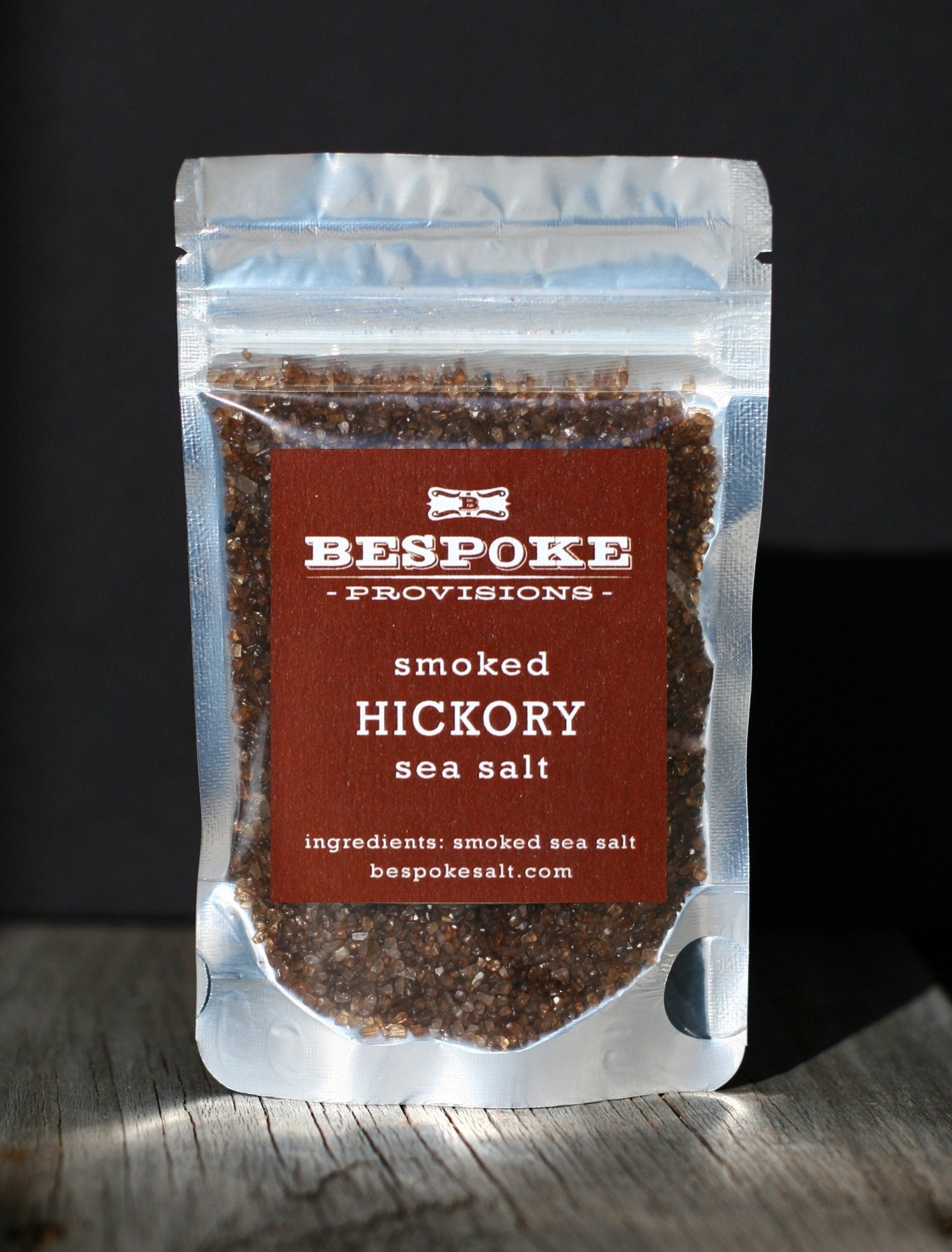 Hickory Smoked Sea Salt - BESPOKE PROVISIONS