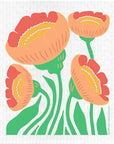 Peach Flower Swedish Dishcloth - BESPOKE PROVISIONS INC