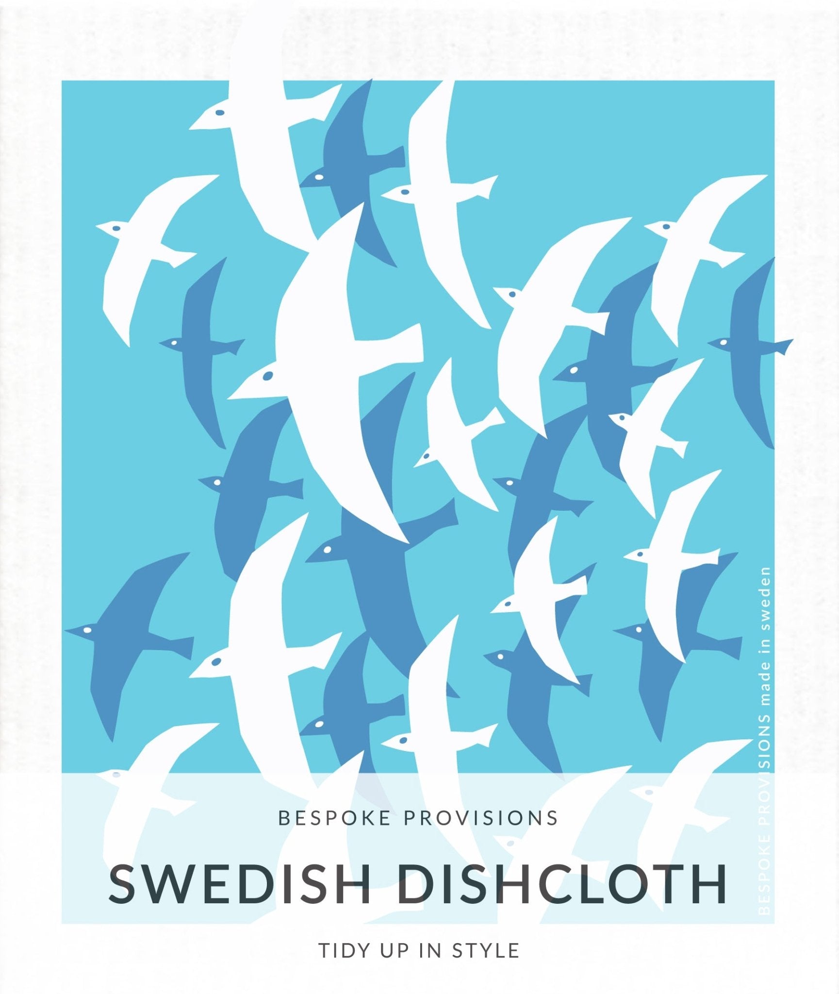 Sea Lover Swedish Dishcloth Set of 3 - BESPOKE PROVISIONS