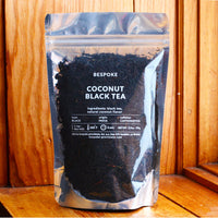 Coconut Black Tea package next to window - BESPOKE PROVISIONS