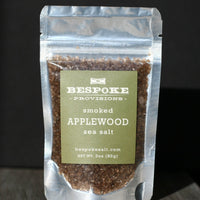 Applewood Smoked Sea Salt - BESPOKE PROVISIONS