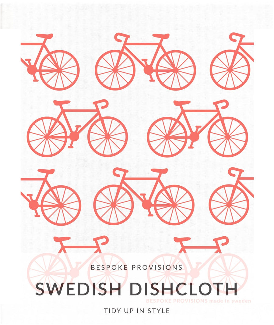 Bikes Swedish Dishcloth - BESPOKE PROVISIONS