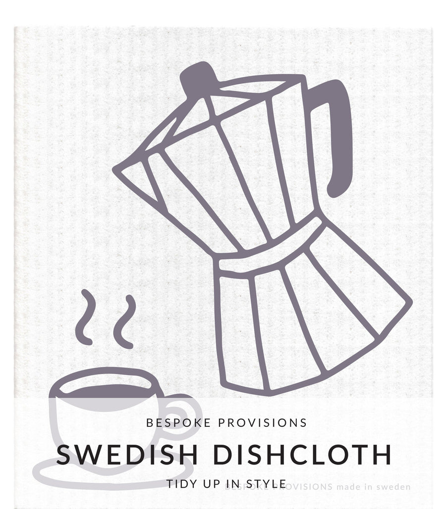 Coffee Swedish Dishcloth - BESPOKE PROVISIONS
