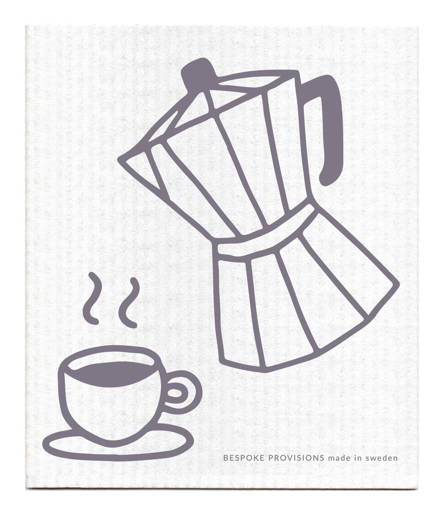 Coffee Swedish Dishcloth - BESPOKE PROVISIONS