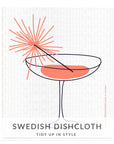 Happy Hour Swedish Dishcloth Set of 3 - BESPOKE PROVISIONS