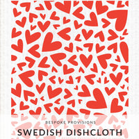 Hearts Swedish Dishcloth - BESPOKE PROVISIONS