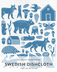 Into the Woods Swedish Dishcloth Set of 3 - BESPOKE PROVISIONS