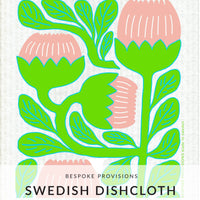 Modern Tulip Swedish Dishcloth - BESPOKE PROVISIONS INC