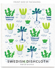 Plant Lover Swedish Dishcloth Set of 3 - BESPOKE PROVISIONS