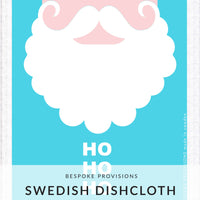Santa Holiday Swedish Dishcloth - BESPOKE PROVISIONS