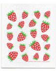 Strawberries Swedish Dishcloth - BESPOKE PROVISIONS