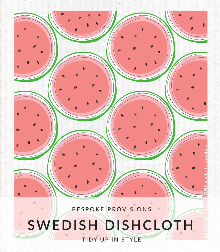 Watermelon Swedish Dishcloth - BESPOKE PROVISIONS